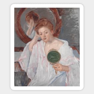 Denise at Her Dressing Table by Mary Cassatt Magnet